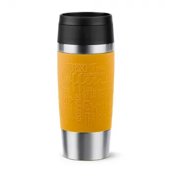 EMSA Travel Mug Classic 360 ml nerūdijančio plieno termopuodelis geltonas