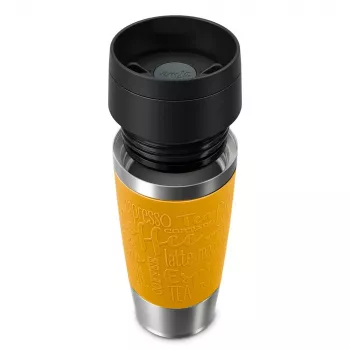 EMSA Travel Mug Classic 360 ml nerūdijančio plieno termopuodelis geltonas