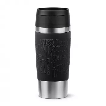 EMSA Travel Mug Classic N2020200 termosas 360 ml Juodas, Nerūdijantis plienas