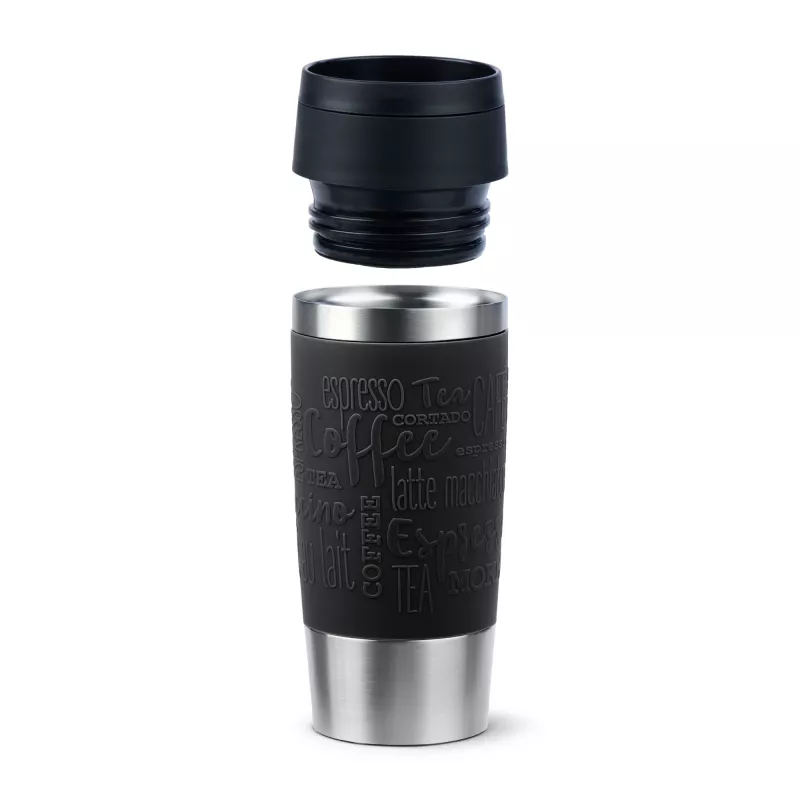 EMSA Travel Mug Classic N2020200 termosas 360 ml Juodas, Nerūdijantis plienas