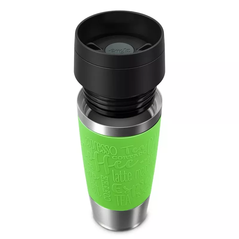 Termo puodelis EMSA TRAVEL MUG Classic 0,36L Laimo spalvos nerūdijantis plienas