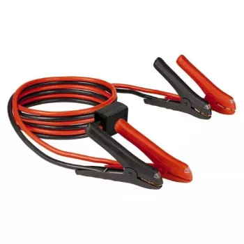 Krokodilo spaustukų rinkinys Einhell BT-BO 25/1 A LED SP 3,5 m Raudona/Juoda