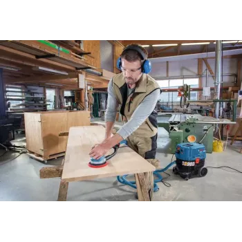 Bosch GET 75-150 Professional Ekscentrinis šlifuoklis 7300 RPM 14600 OPM Juodas, Mėlynas 750 W