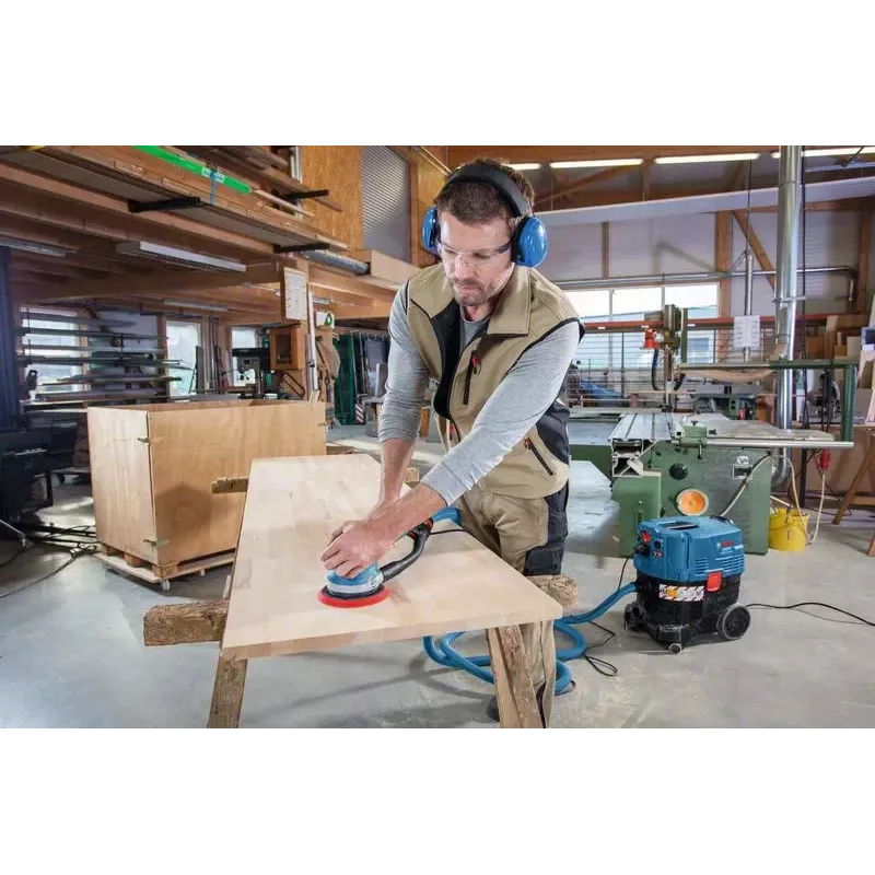 Bosch GET 75-150 Professional Ekscentrinis šlifuoklis 7300 RPM 14600 OPM Juodas, Mėlynas 750 W