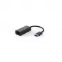 Kensington UA0000E USB-A eterneto adapteris, juodas, laidinis, USB, Ethernet, 5000 Mbit/s