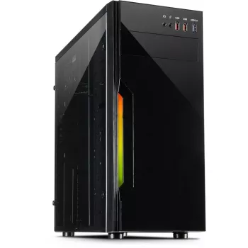 INTER-TECH B-42 RGB korpusas - ATX - su RGB juostele