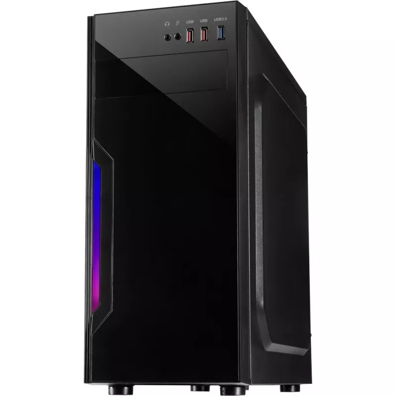 INTER-TECH B-42 RGB korpusas - ATX - su RGB juostele