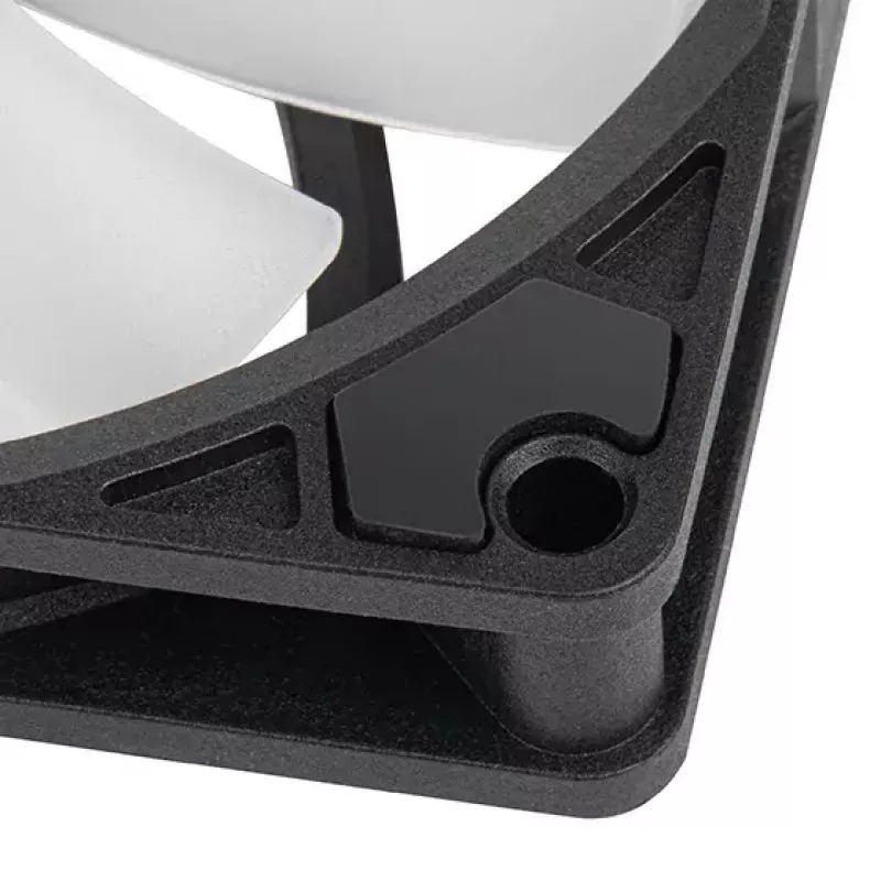 Ventiliatorius Silverstone Air Slimmer 90 ARGB 9,2 cm juodas 500-2500 RPM