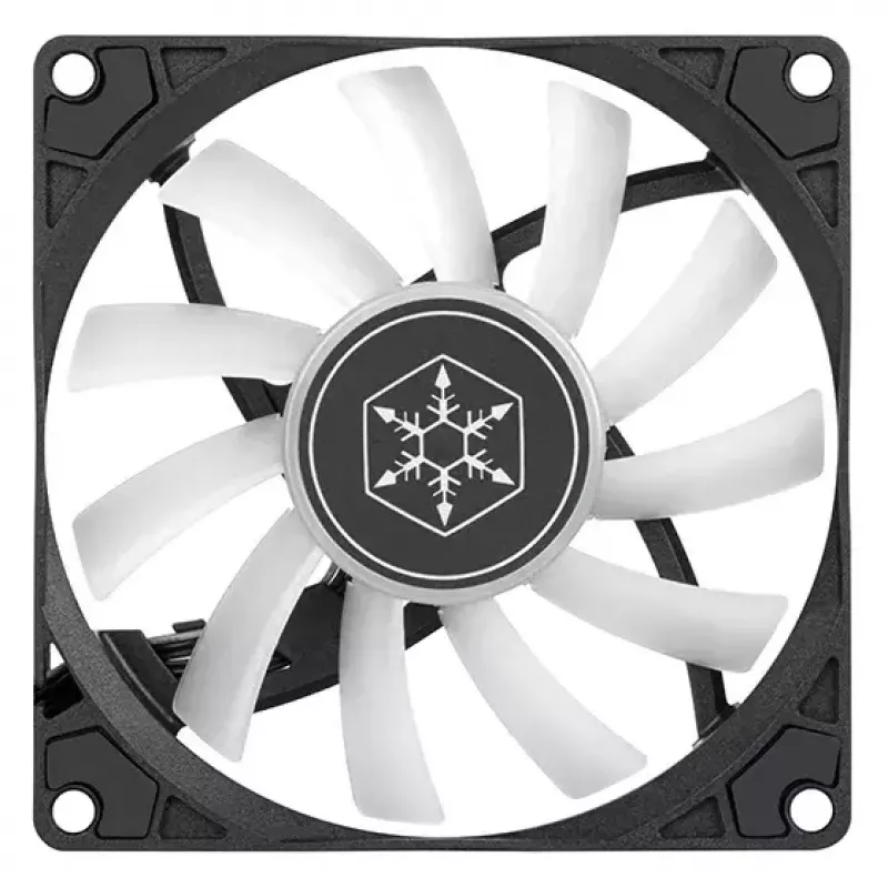Ventiliatorius Silverstone Air Slimmer 90 ARGB 9,2 cm juodas 500-2500 RPM
