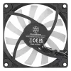 Ventiliatorius Silverstone Air Slimmer 90 ARGB 9,2 cm juodas 500-2500 RPM