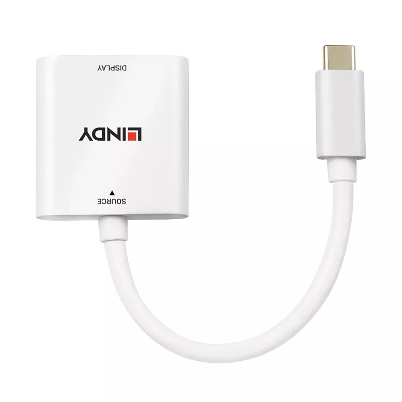 Keitiklis I/O USB-C į HDMI Lindy 43339 1 Juodas