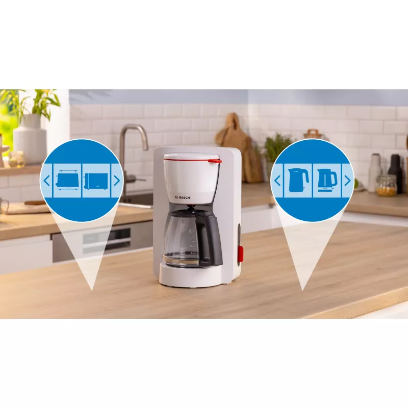 Bosch TKA3M131 kavos virimo aparatas, lašinis, 1,25 l
