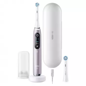 Oral-B iO Series 9n suaugusiųjų sukamoji-osciliuojanti dantų šepetėlis rožinis