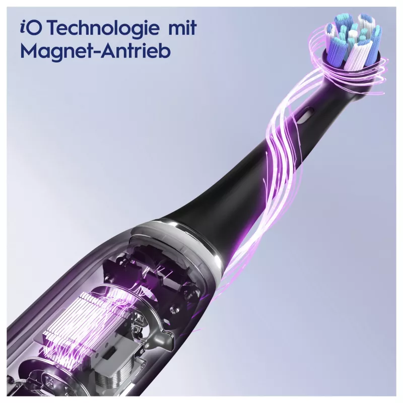 Oral-B iO Series 9n suaugusiųjų sukamoji-osciliuojanti dantų šepetėlis rožinis