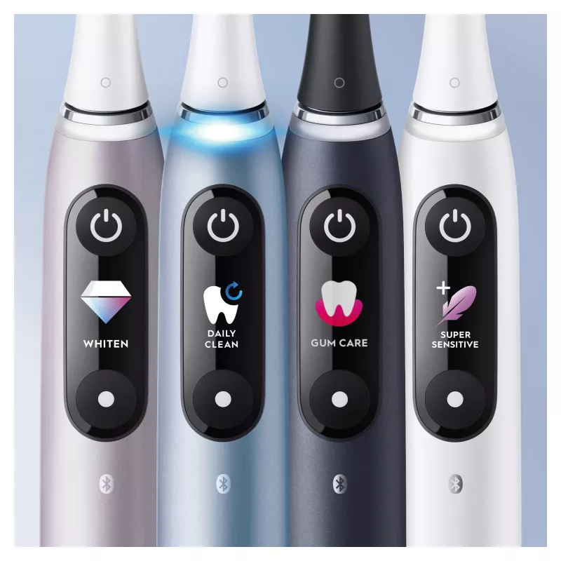 Oral-B iO Series 9n suaugusiųjų sukamoji-osciliuojanti dantų šepetėlis rožinis