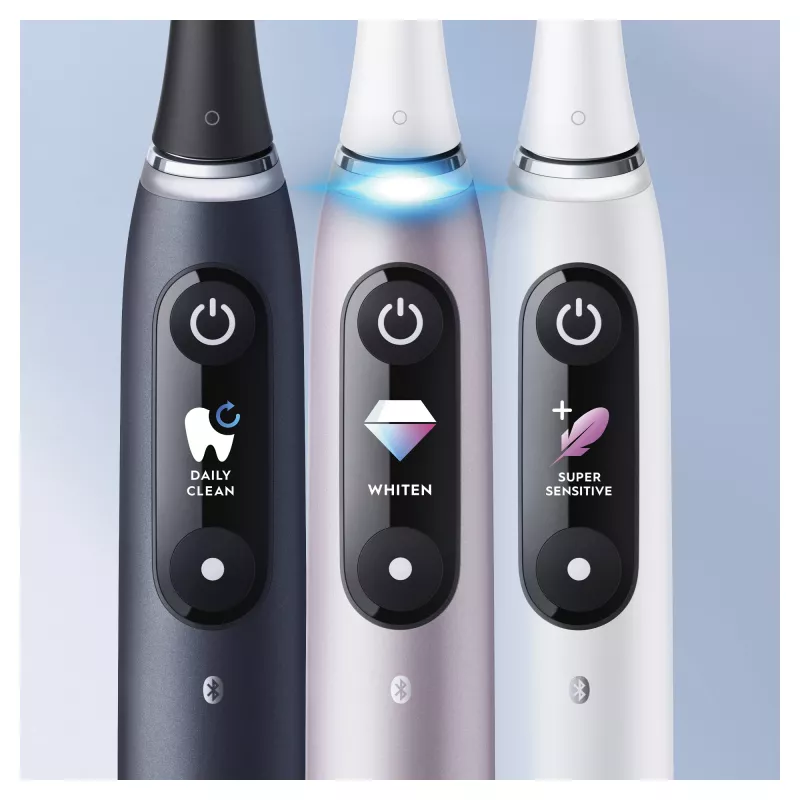 Oral-B iO Series 9n suaugusiųjų sukamoji-osciliuojanti dantų šepetėlis rožinis