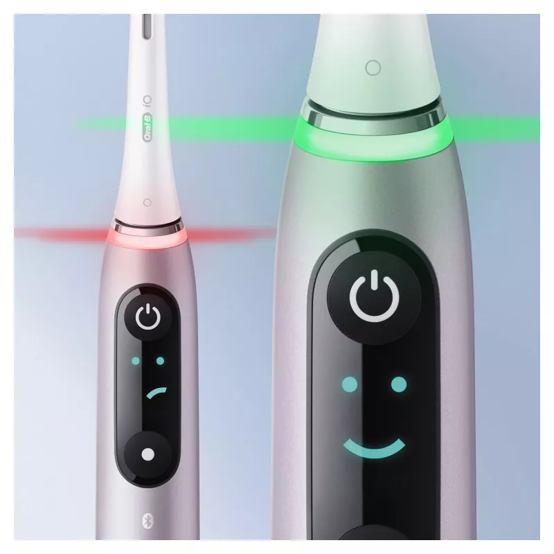 Oral-B iO Series 9n suaugusiųjų sukamoji-osciliuojanti dantų šepetėlis rožinis