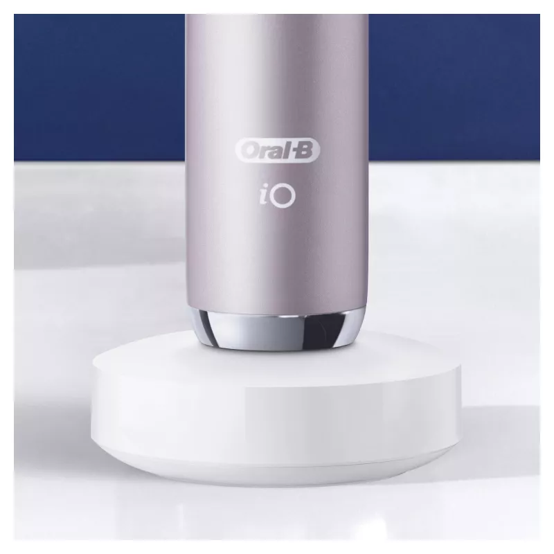 Oral-B iO Series 9n suaugusiųjų sukamoji-osciliuojanti dantų šepetėlis rožinis