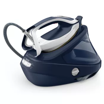 Tefal Pro Express Ultimate II GV9720 1.2 L Durilium Airglide Autoclean Ultra Thin padas Mėlyna, Balta