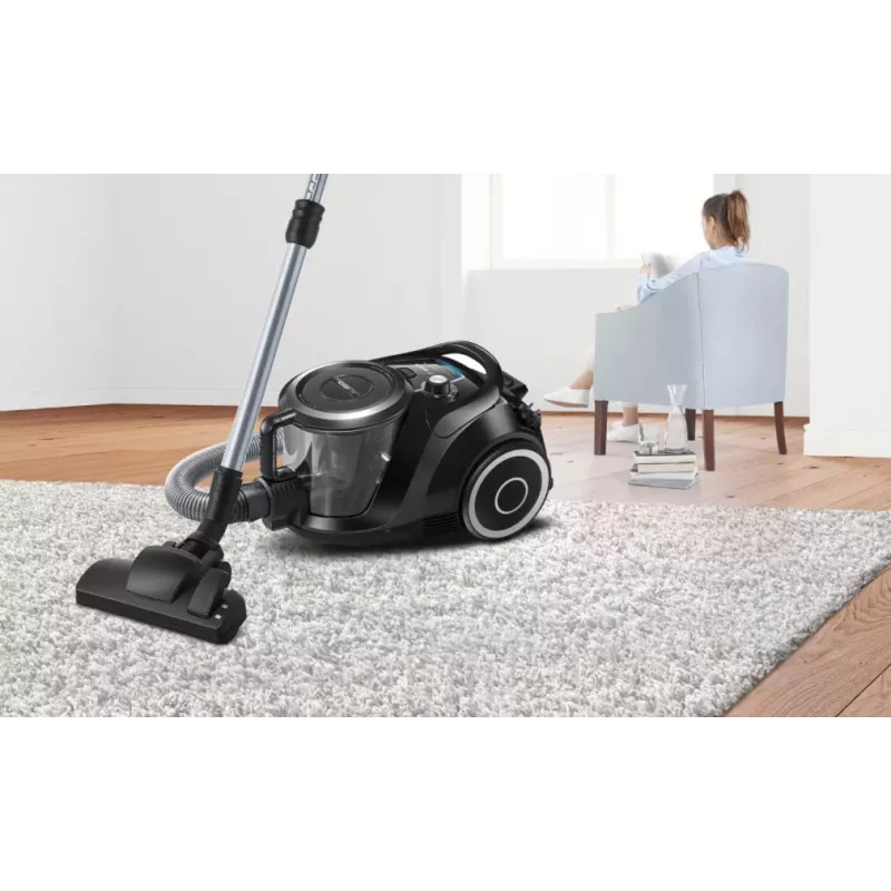 Bosch Serie 6 BGC41XSIL dulkių siurblys 2.4 L cilindrinis sausas valymas 700 W be maišelio
