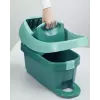 Kibiras šlapiui valymui su išgręžėju Leifheit 55076 – ergonominis, 8 l, žalias