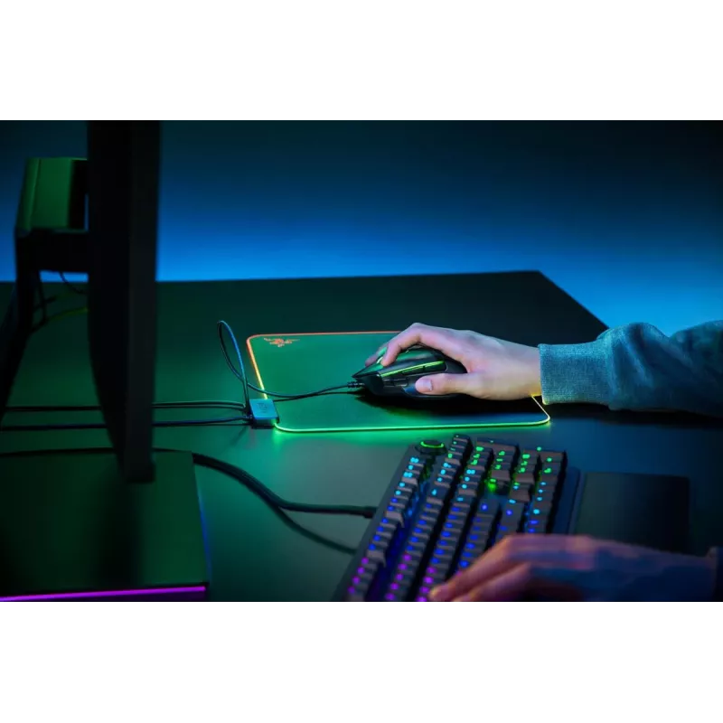 RAZER Firefly V2 žaidimų pelės kilimėlis juodas