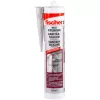 Silikoninis sandariklis FISCHER 512209 — 310 ml, pilkas, skirtas keramikai, stiklui, metalui, PVC, plastikui, medžiui