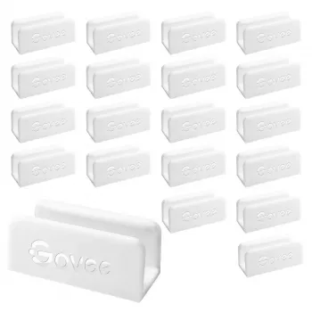 Govee H1000001 neon LED juostos tvirtinimo spaustukai – 20 vnt. rinkinys