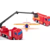 Siku Geschenkset Feuerwehr – Gaisrinės automobiliai, 3 m., Metalas, Plastikas, Juoda, Oranžinė, Raudona, Balta