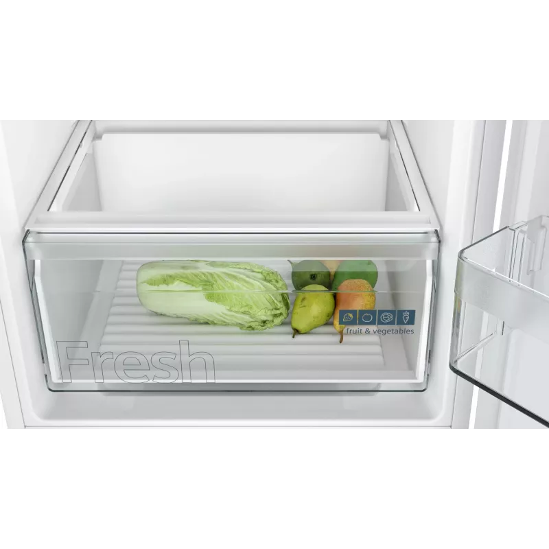 Siemens iQ100 KI87VNSE0 šaldytuvas-šaldiklis įmontuojamas 270 L baltas