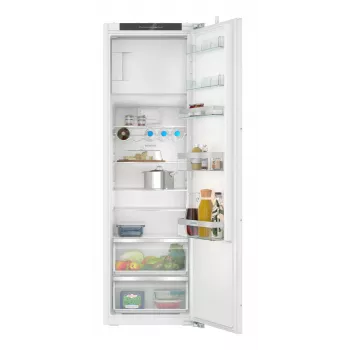 Siemens iQ300 KI82LVFE0 šaldytuvas su šaldymo skyriumi, 280 l (246 l + 34 l), energijos vartojimo klasė E, dešinės pusės keičiamos durys