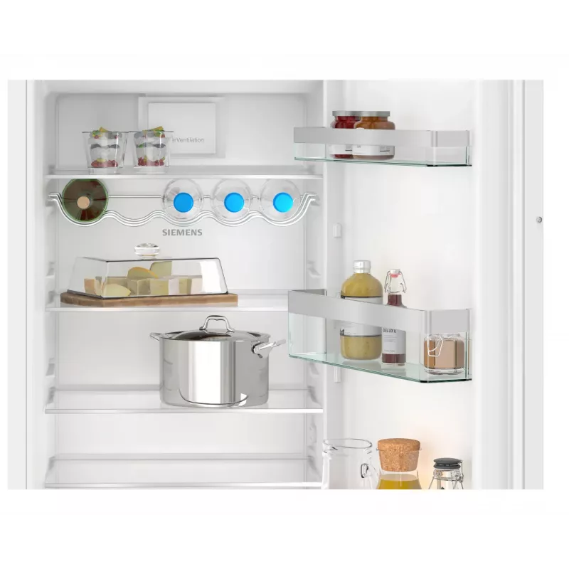 Siemens iQ300 KI82LVFE0 šaldytuvas su šaldymo skyriumi, 280 l (246 l + 34 l), energijos vartojimo klasė E, dešinės pusės keičiamos durys