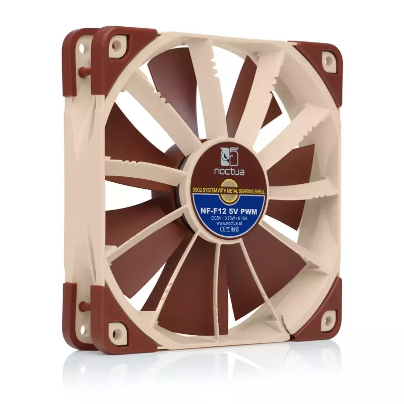 Ventiliatorius Noctua NF-F12 5V PWM