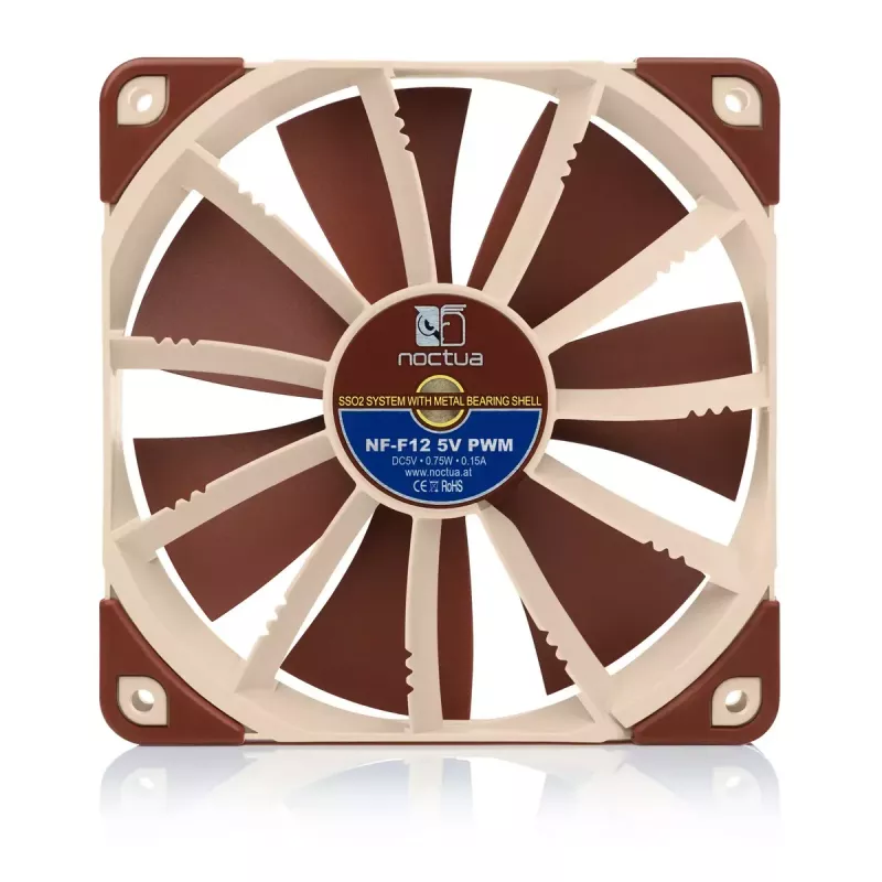 Ventiliatorius Noctua NF-F12 5V PWM