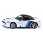 Siku sportinio automobilio modelis BMW Z4 M40i, surinktas, 1:50 mastelis, L 40 mm × P 87 mm × A 29 mm