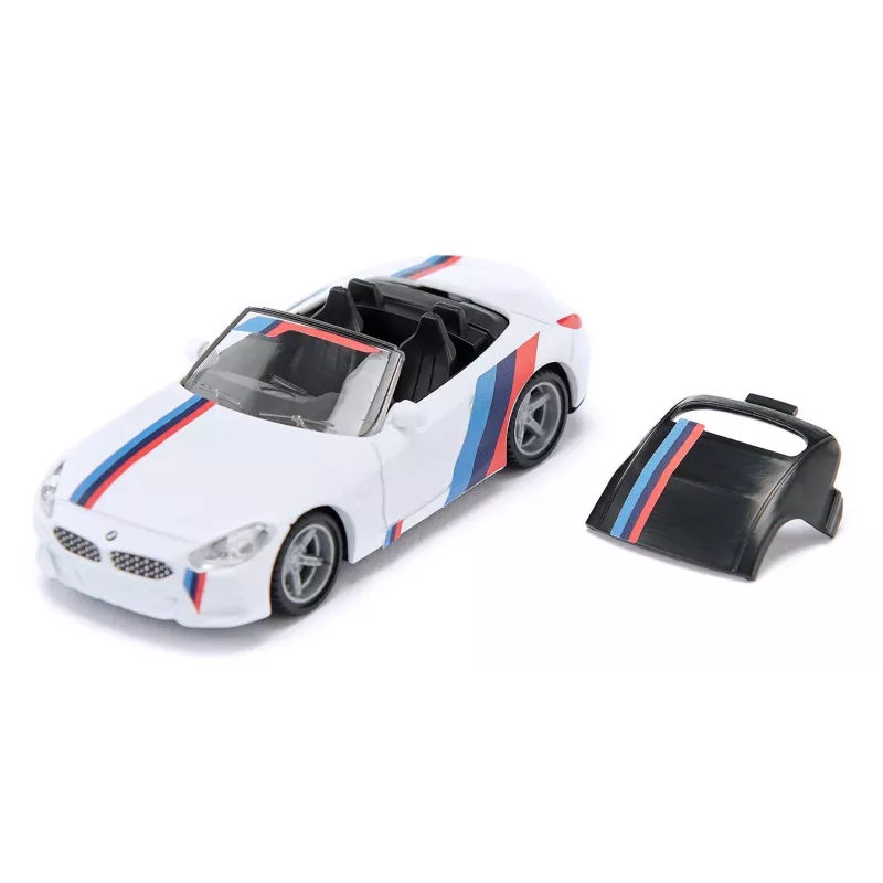 Siku sportinio automobilio modelis BMW Z4 M40i, surinktas, 1:50 mastelis, L 40 mm × P 87 mm × A 29 mm