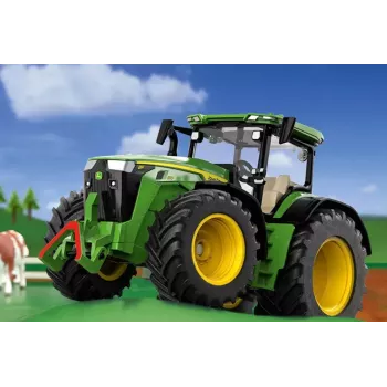 Traktorius Siku John Deere 8R 370 juodas žalias geltonas