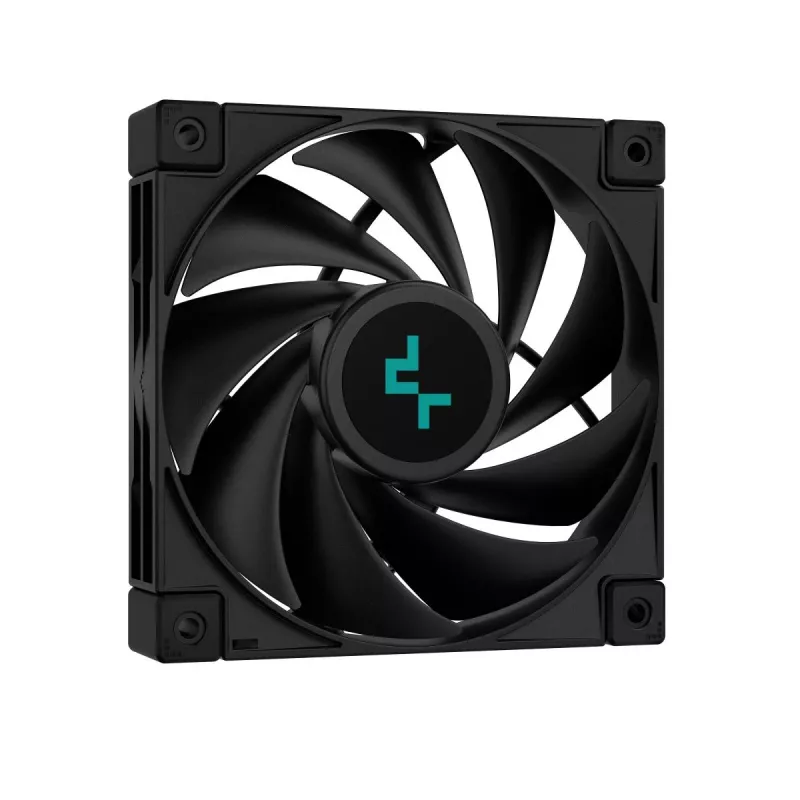 Deepcool AK400 Zero Dark procesoriaus aušintuvas 12 cm – juodas