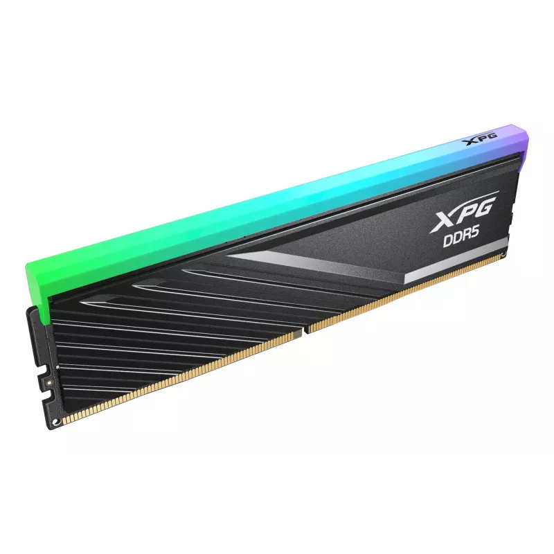 DIMM 48 GB DDR5-6400 (2x 24 GB) Dual-Kit, Arbeitsspeicher schwarz, AX5U6400C3224G-DTLABRBK, Lancer Blade RGB, INTEL XMP, AMD EXPO