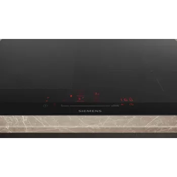 Siemens iQ700 EX675HEC1E indukcinė kaitlentė 60 cm įmontuojama, 4 zonos, juoda