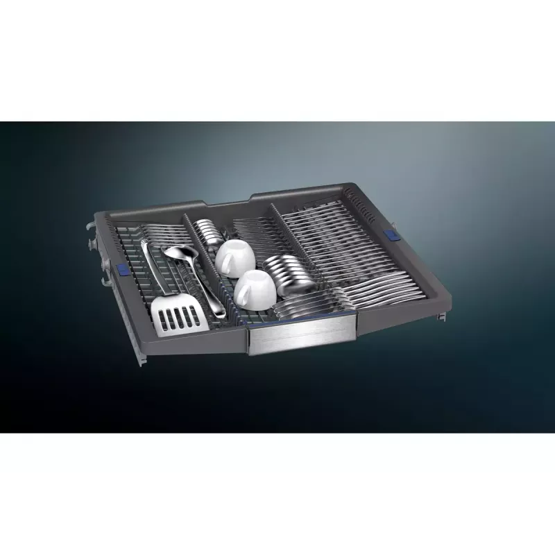 Siemens iQ700 SN87TX00CE indėta indaplovė, pilnai įmontuojama, 14 stalviečių