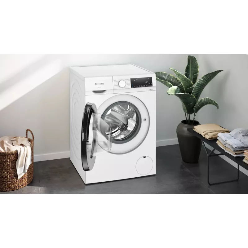 Siemens iQ500 WG34G2070 skalbimo mašina, priekinė pakrova, 8 kg, 1400 aps./min., balta