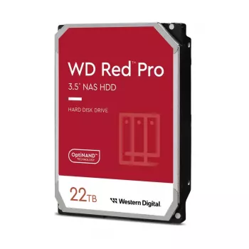 WESTERN DIGITAL Kietasis diskas WD Red Pro WD221KFGX - 22TB - SATA 6Gb/s - 3,5 colio - 7200 aps./min. - 512 MB buferis