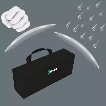 Įrankių dėžė Wera 2go 3 juoda