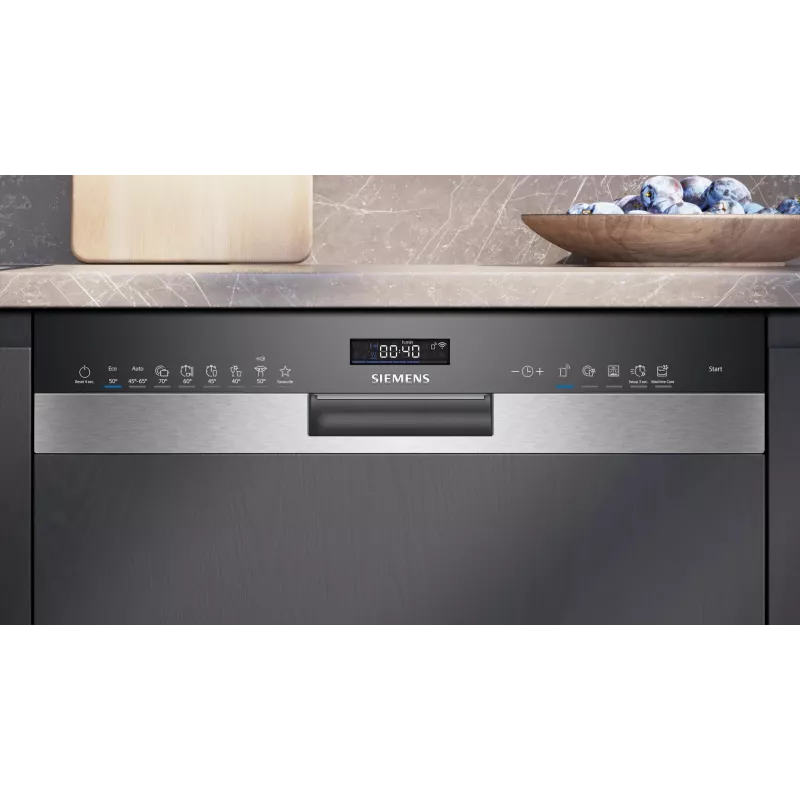 Siemens SN55ZS07CE indaplovė pusiau įmontuojama 14 komplektų