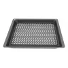 Grilio ir orkaitės stačiakampis metalinis padėklas Siemens HZ629070 455x375x34 mm