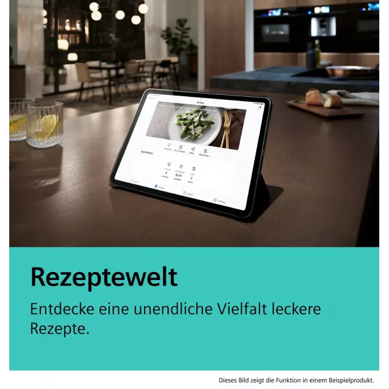 Siemens iQ700 CM776GKB1 orkaitė 45 L 900 W Juoda, Nerūdijantis plienas