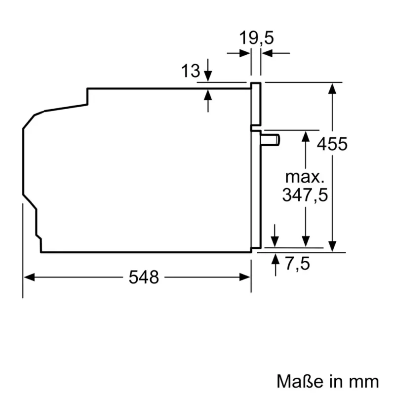 Siemens iQ700 CM776GKB1 orkaitė 45 L 900 W Juoda, Nerūdijantis plienas