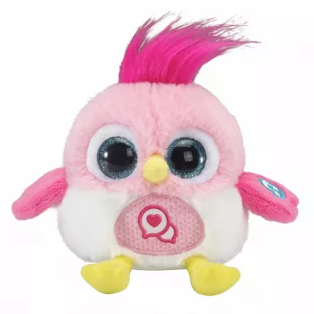 Interaktyvus kalbantis minkštas paukštis VTech Lolibirds Momo – baterijomis maitinamas lavinamasis žaislas