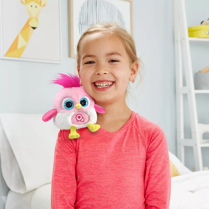 Interaktyvus kalbantis minkštas paukštis VTech Lolibirds Momo – baterijomis maitinamas lavinamasis žaislas